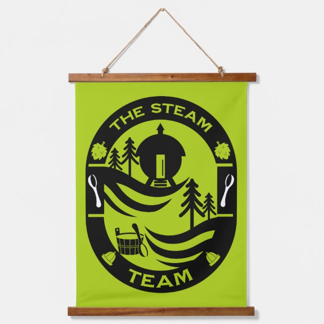 luxury Sauna Gift Hanging Tapestry (Front)