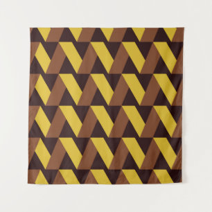 Luxury seamless pattern of zigzag line tapestry