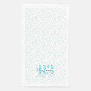 Luxury Self Care Wellness Retreat Corporate Event Napkin