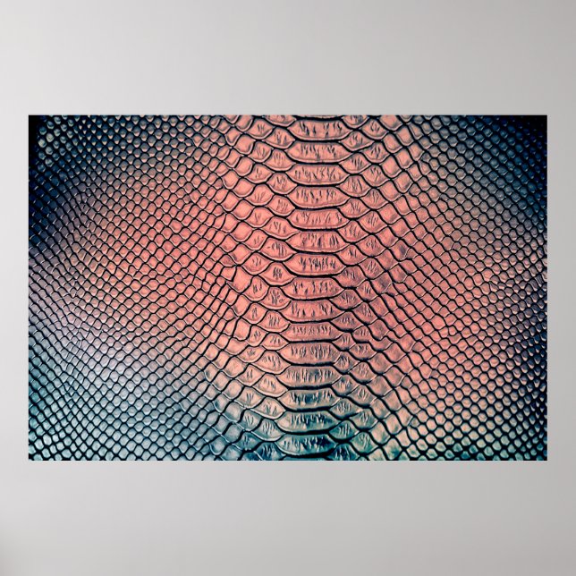 Luxury snake skin texture backgroundtexture,leathe poster (Front)