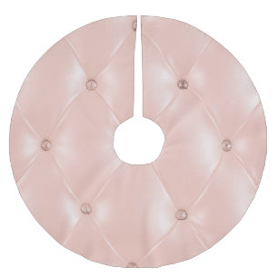 Luxury Sofa: Old Rose Texture Brushed Polyester Tree Skirt