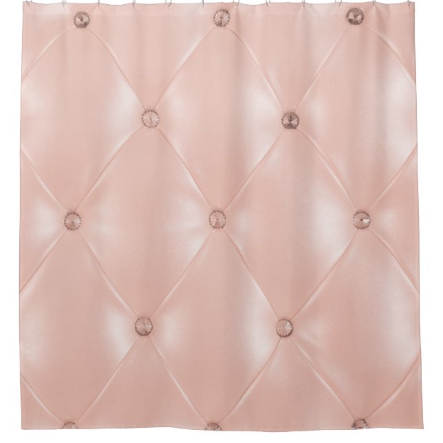 Luxury Sofa: Old Rose Texture Shower Curtain (Front)