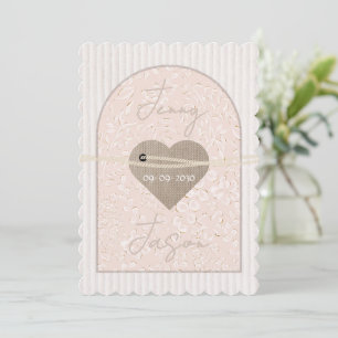 Luxury Sophisticated Opulent Love Wedding Invite