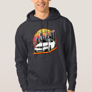 luxury sports car hoodie