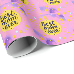 Luxury Stars Trendy Gift Collection Wrapping Paper