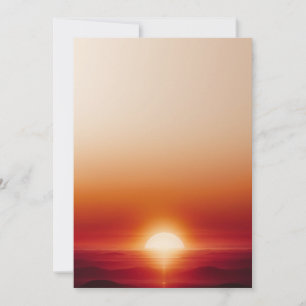 Luxury sunset background invitation
