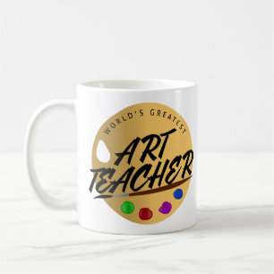 Luxury Teacher Mug World's Greatest Art Teacher