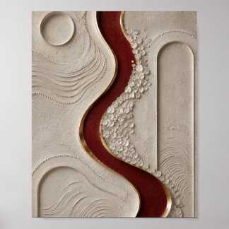 Luxury Textured Abstract Wall Art