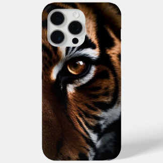 "Luxury Tiger Eye iPhone 15 Pro Max Case –