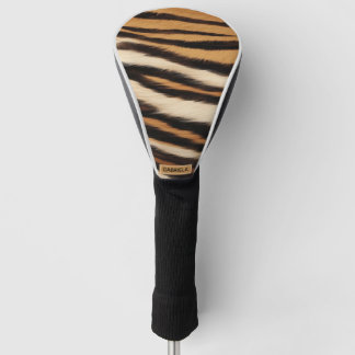 Luxury Tiger Skin Faux Fur Wild Animal Stripe Golf Head Cover