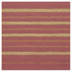 Luxury Trendy Burgundy Gold Linen Collection Fabric