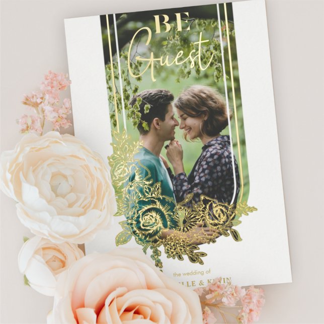 Luxury Trendy Floral Arch Be our Guest Photo (Creator Uploaded)