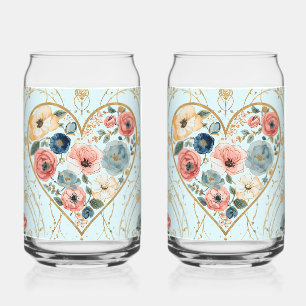 Luxury, Valentine's Day, Flowers of My Heart Can Glass