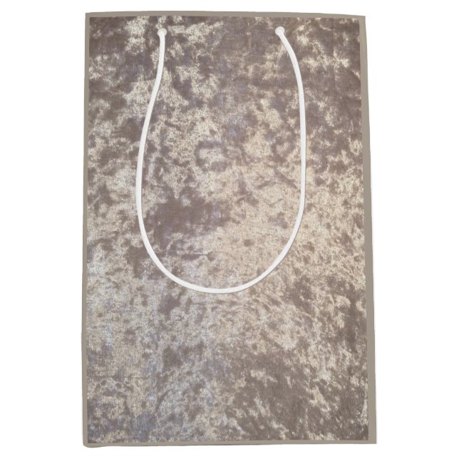 Luxury velvet special gift bag (Front)