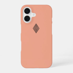 Luxury Vintage Floral Frame Decorative Art iPhone 16 Case