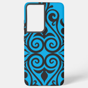 Luxury Vintage Floral Frame Decorative Art Samsung Galaxy Case