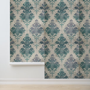 Luxury Vintage Imperial Floral Wallpaper