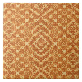 Luxury Vintage Islamic Geometric Sand Terracotta Ceramic Tile