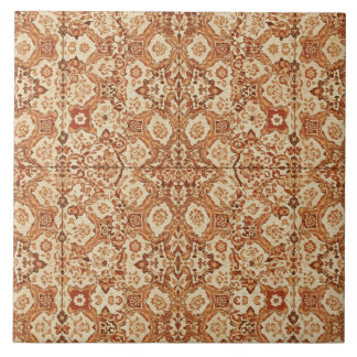 Luxury Vintage Islamic Geometric Sand Terracotta Ceramic Tile