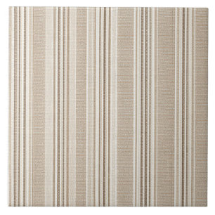 Luxury Vintage Parisian French Minimalist Beige Ceramic Tile