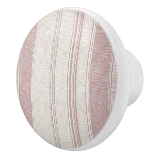 Luxury Vintage Parisian French Minimalist Pink Ceramic Knob