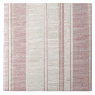 Luxury Vintage Parisian French Minimalist Pink Ceramic Tile