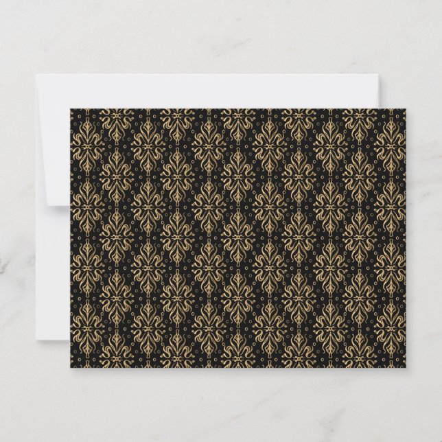 Luxury Vintage Pattern 3 Card (Front)