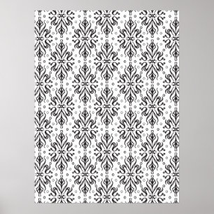 Luxury Vintage Pattern 4 Poster