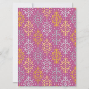 Luxury Vintage Pattern Save The Date