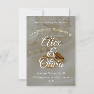 Luxury Wedding Invitation