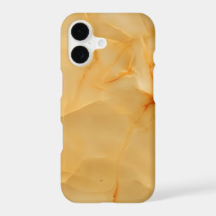 Luxury Yellow Amber Onyx Marble Texture Phone Case