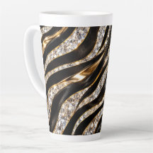 Luxury Zebra Crystal Animal Print