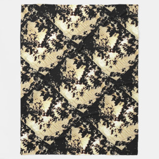 LuxuryLeaves Fleece Blanket