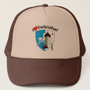 Luzern Schweiz Mütze Trucker Hat