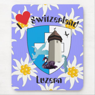 Luzern Schweiz Suisse Svizzera Switzerland Mauspad Mouse Pad