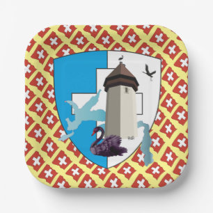 Luzern Schweiz Suisse Svizzera Switzerland Teller Paper Plate