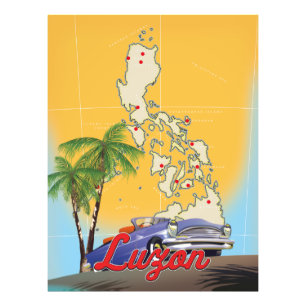 Luzon Philippines Travel poster