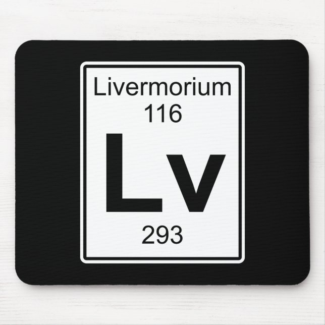 Lv - Livermorium Mouse Pad (Front)