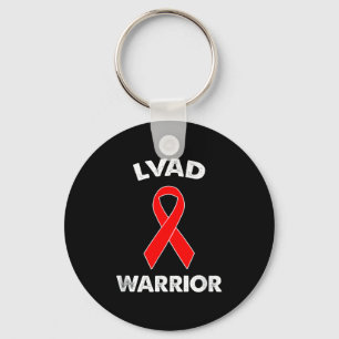 Lvad Warriortee Red-ribbon Day Clothing Lvad  Key Ring