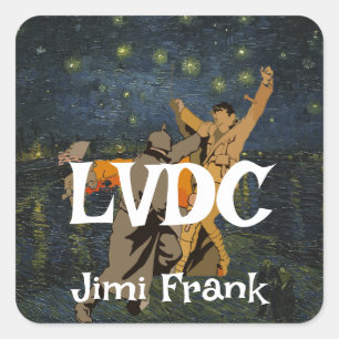 LVDC SQUARE STICKER