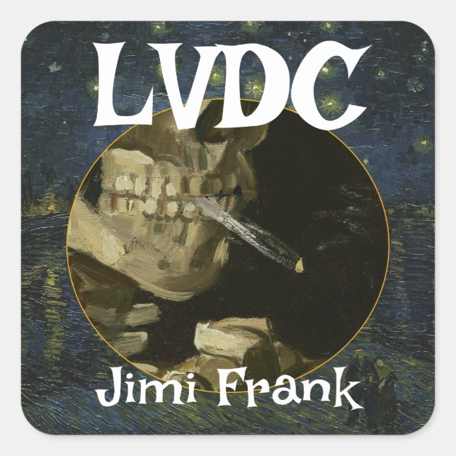 LVDC SQUARE STICKER (Front)