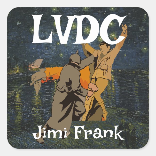 LVDC SQUARE STICKER (Front)