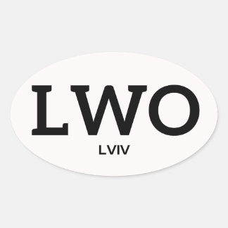 Lviv IATA Sticker 1