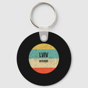 Lviv Ukraine 3 Key Ring