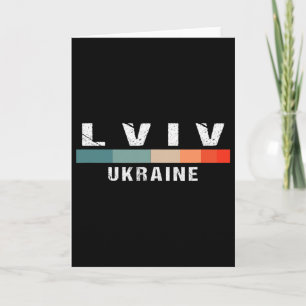 Lviv Ukraine City Trip 1 Card