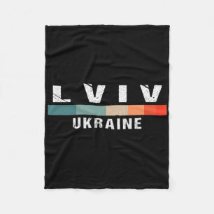 Lviv Ukraine City Trip 1 Fleece Blanket