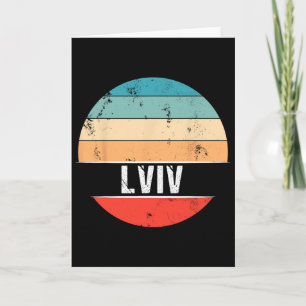Lviv Ukraine City Trip Card