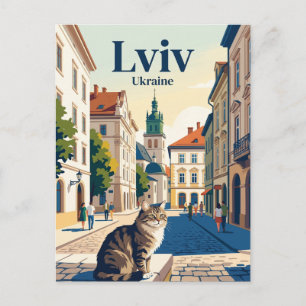 Lviv Ukraine Postcard