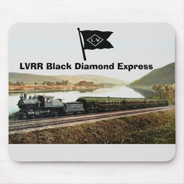 LVRR Black Diamond Express Mouse Pad (Front)