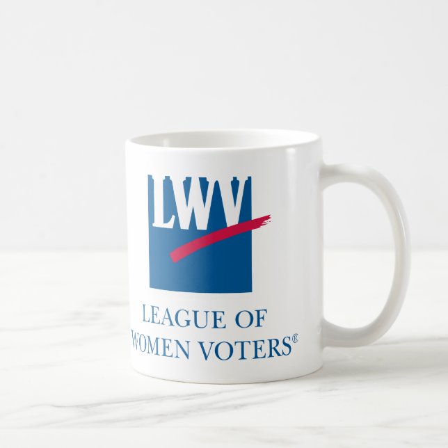 LWV Logo Mug (logo facing you) (Right)